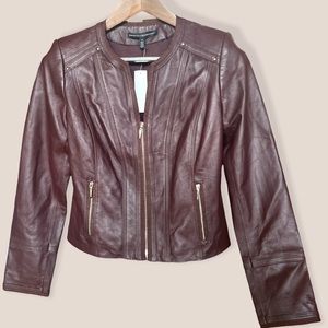 WHBM Leather Jacket